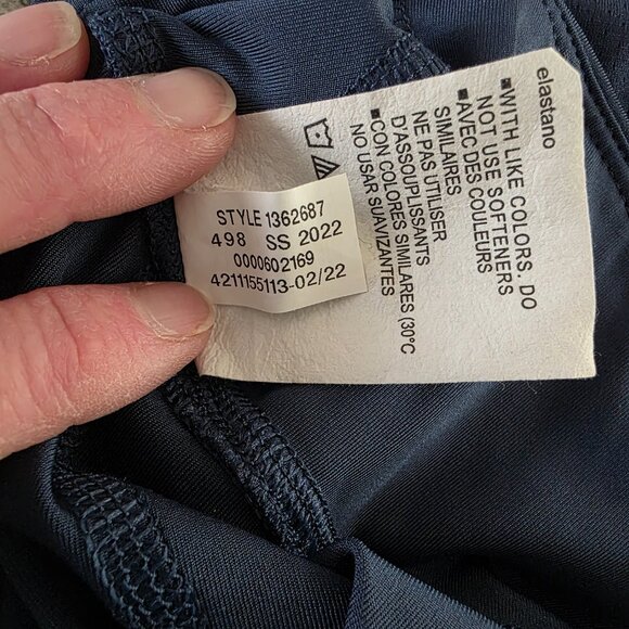 Under Armour Women's Navy Blue Heat Gear Compression Leggings Size XL - Picture 9 of 12